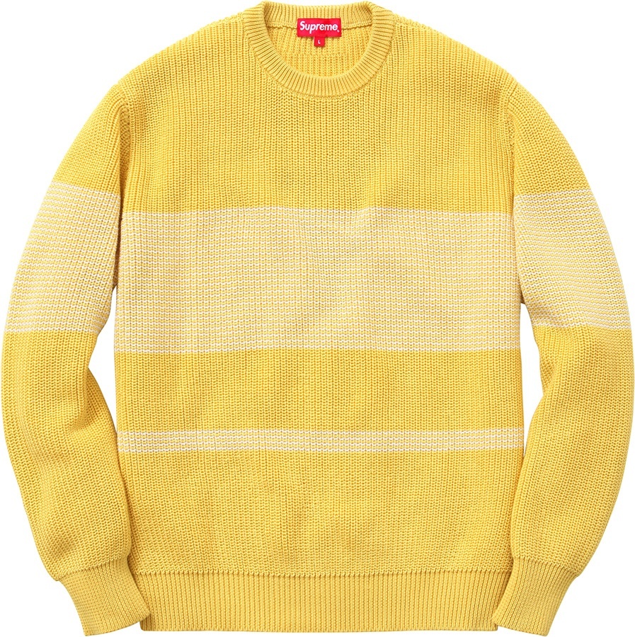 Tonal Stripe Crewneck Sweater view 4